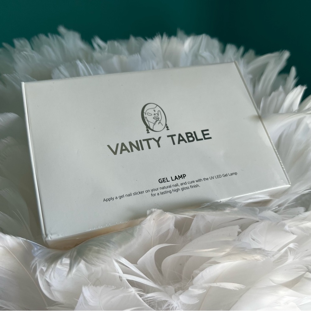 NWT🔖Vanity Table UV LED Gel Lamp Ohora Nail Tool White